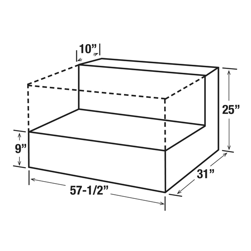 Aluminum Fuel Transfer, Aluminum, 100 Gal. Capacity, Silver Fastek