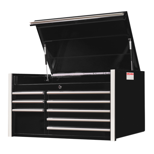 RX Series Tool Chest, 41" W, 8 Drawers, Black Fastek