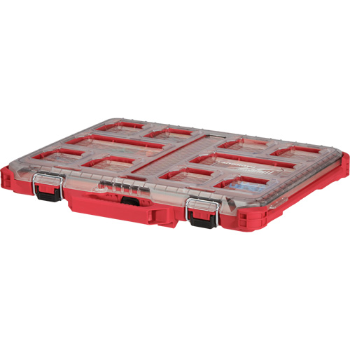 Organisateur profil&eacute; Packout, 19-3/4" x 16-2/5" x 2-1/2", Noir/Rouge Fastek