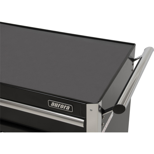 Industrial Tool Cart, 11 Drawers, 41" W x 18-3/4" D x 39-1/3" H, Black Fastek