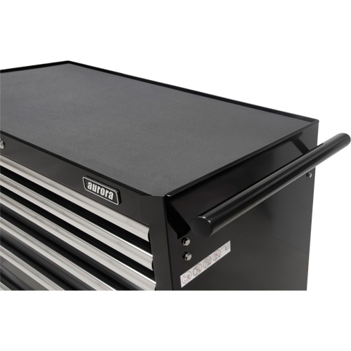 Chariot &agrave; outils industriel, 6 tiroirs, 39" la x 20-4/5" p x 38-1/2" h, Noir Fastek