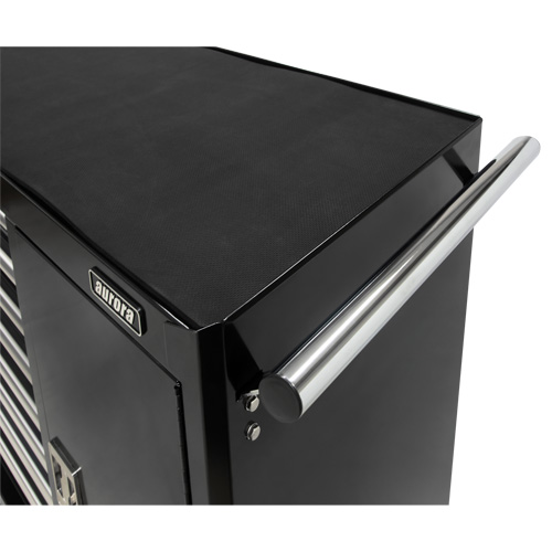 Industrial Tool Cart, 8 Drawers, 44-3/10" W x 21-1/10" D x 36-7/10" H, Black Fastek