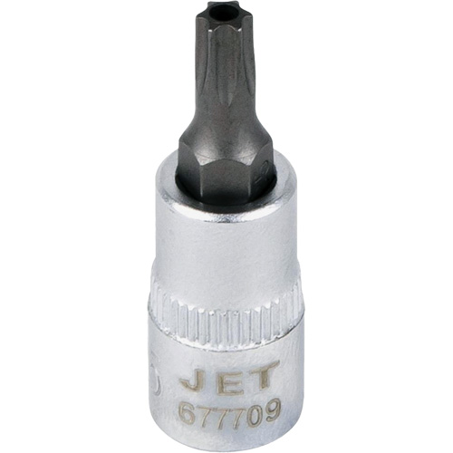 Long Tamperproof Bit Socket, Torx&reg;, T-10 x 1/4" Drive Fastek