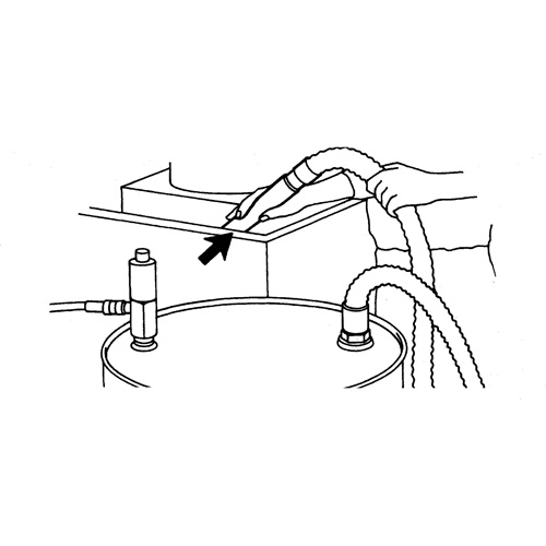 Syst&egrave;mes de transfert de liquide & de nettoyage, Capacit&eacute; de 55 gal. US (208,2 litres) Fastek