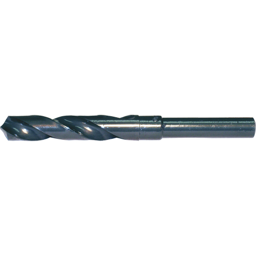 1/2" Reduced Shank Drill Bit, 1-1/16", High Speed Steel, 3-1/8" Flute, 118° Point Fastek