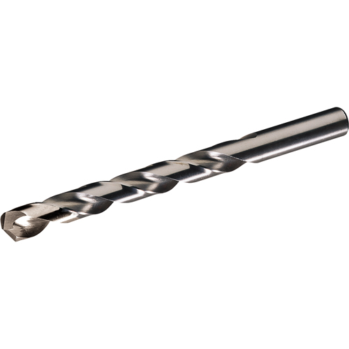 Jobber Length Drill Bits, High Speed Steel, 1 mm, 34 mm L, 12 mm Flute, 118° Point Angle Fastek