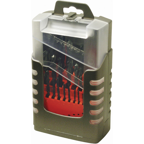 Drill Sets, 25 Pieces, High Speed Steel Fastek