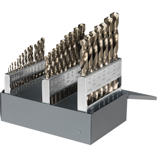 Drill Sets, 29 Pieces, High Speed Steel Fastek