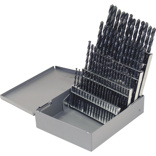 Drill Sets, 60 Pieces, High Speed Steel Fastek