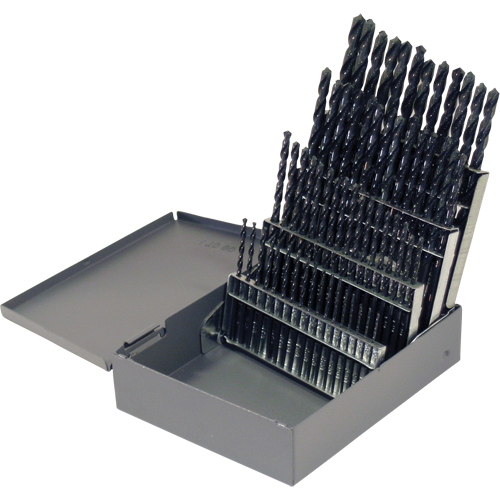 Drill Sets, 60 Pieces, High Speed Steel Fastek