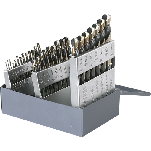 Drill Sets, 60 Pieces, High Speed Steel Fastek