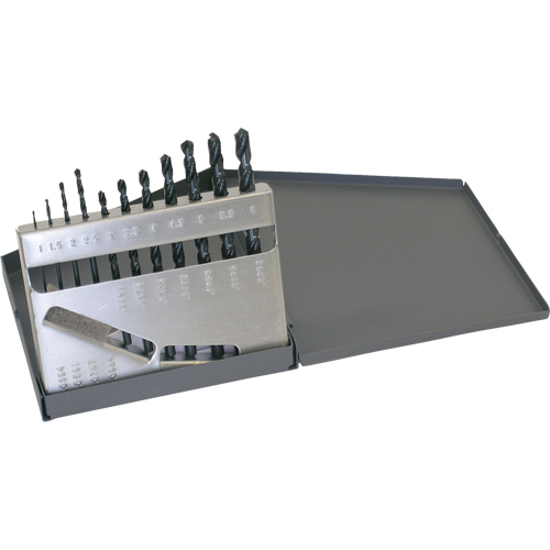 Drill Sets, 11 Pieces, High Speed Steel Fastek