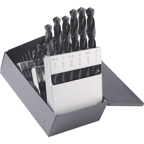 Drill Sets, 25 Pieces, High Speed Steel Fastek