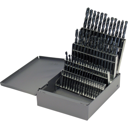 Drill Sets, 60 Pieces, High Speed Steel Fastek