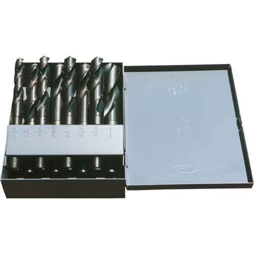 Drill Sets, 8 Pieces, High Speed Steel Fastek
