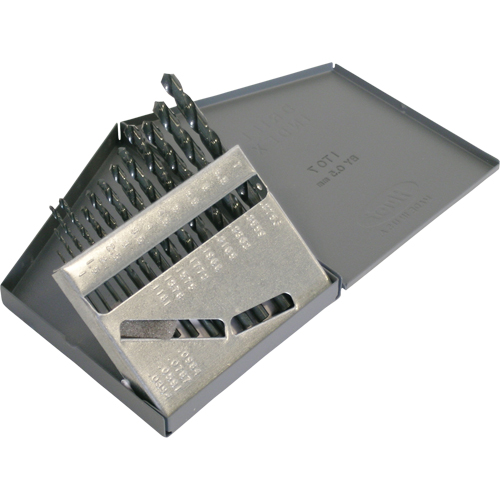 Jeux de forets, 13 morceaux, Acier rapide Fastek