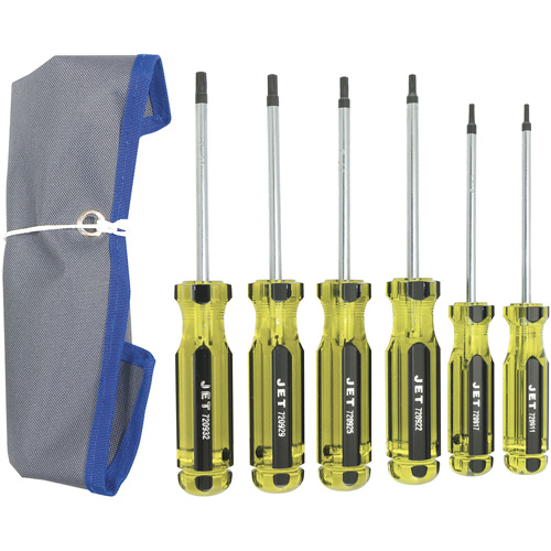 JHTSS-6 Jumbo Handle TORX&reg; Screwdriver Set, 6 Fastek