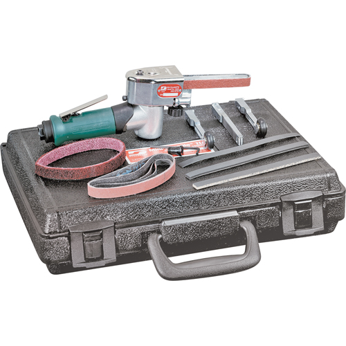 Mini-Dynafile&reg; II Abrasive Belt Machines, 1/8" - 1/2", 1/4" NPTF Fastek