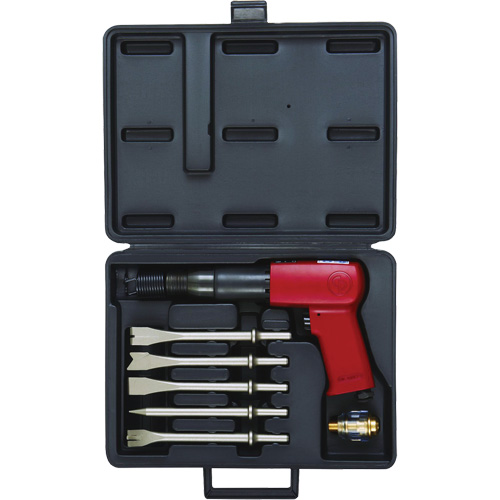 Heavy-Duty Air Hammer Kit, 25 CFM, 1/4", 2300 BPM, 3/4" x 3-1/2" (19 mm x 89 mm) Fastek