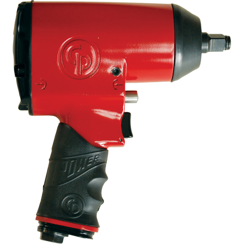 Impact Wrench, 1/2" Drive, 1/4" NPT Air Inlet, 6400 No Load RPM Fastek