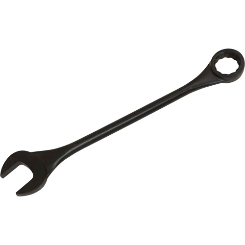 Round Shank Combination Wrench, 12 Point, 2-3/4", Black Oxide Finish Fastek