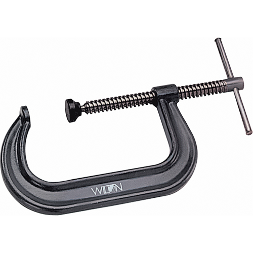 C-Clamp, 4-1/4" (108 mm) Capacity, 3-1/4" (83 mm) Throat Depth Fastek