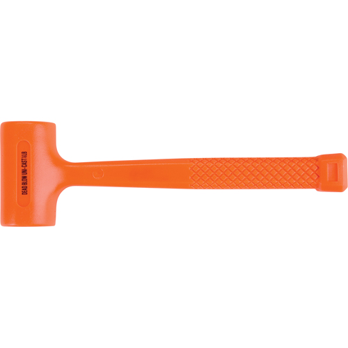 Dead Blow Hammer, 8 oz., Textured Grip, 10-1/2" L Fastek