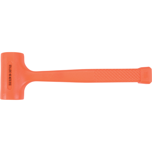 Dead Blow Hammer, 24 oz., Textured Grip, 12-3/4" L Fastek