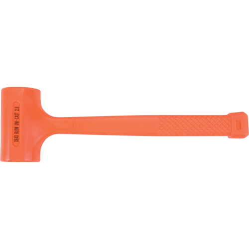 Dead Blow Hammer, 32 oz., Textured Grip, 13-1/4" L Fastek