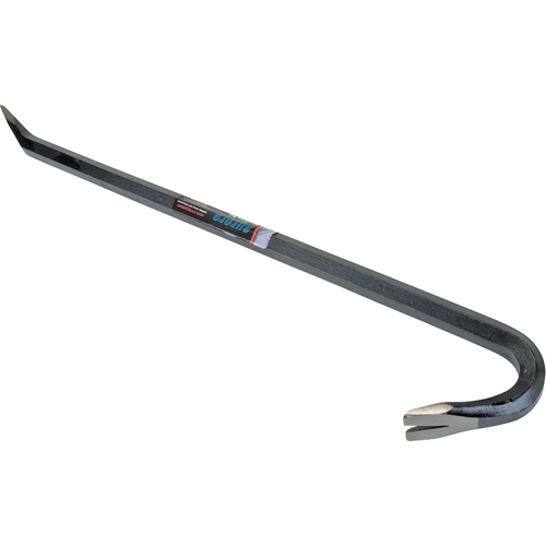 Gooseneck Wrecking Bar, 3/4" Width, 24" Length Fastek