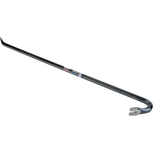 Gooseneck Wrecking Bar, 3/4" Width, 36" Length Fastek