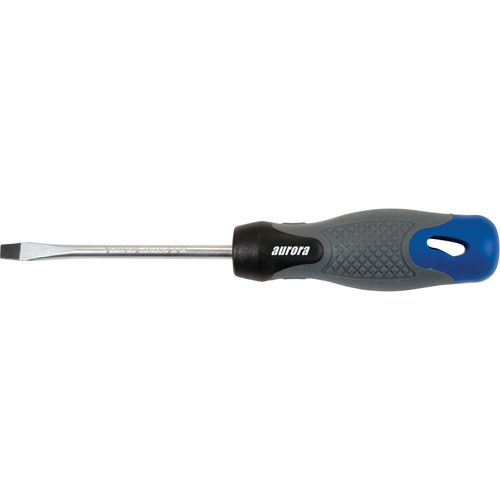 Slot Mechanic's Screwdriver, 1/4" Tip, Round Fastek