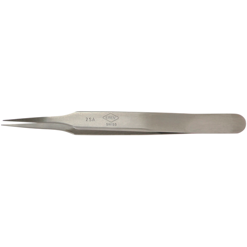 Tweezers - Pointed Tip, Straight Relieved Fastek