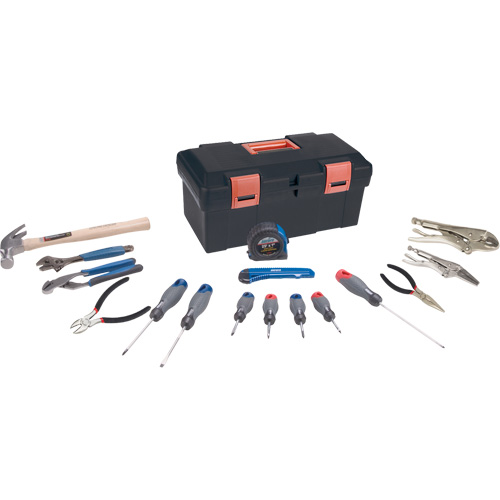 Basic Tool Set, 17 Pieces Fastek