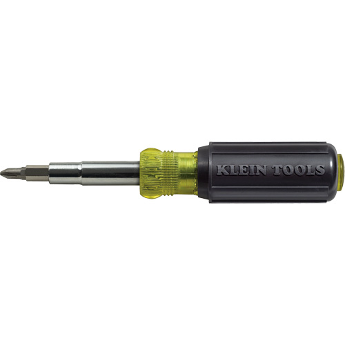 11-in-1  Multi-Bit Screwdriver/Nut Driver, 5/16"/1/4"/3/8" Drive, 7-1/4" L, Non Magnetic Fastek