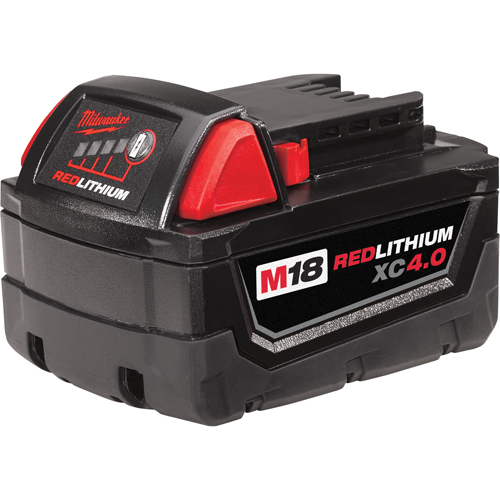 M18 Redlithium Battery, Lithium-Ion, 18 V, 4 A Fastek
