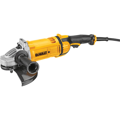 Large Angle Grinder with No Lock-On Switch, 9", 120 V, 15 A, 6500 RPM Fastek