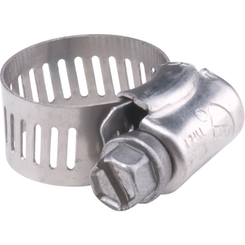Stainless Steel Gear Clamp, Min Dia. 3", Max Dia. 4" Fastek
