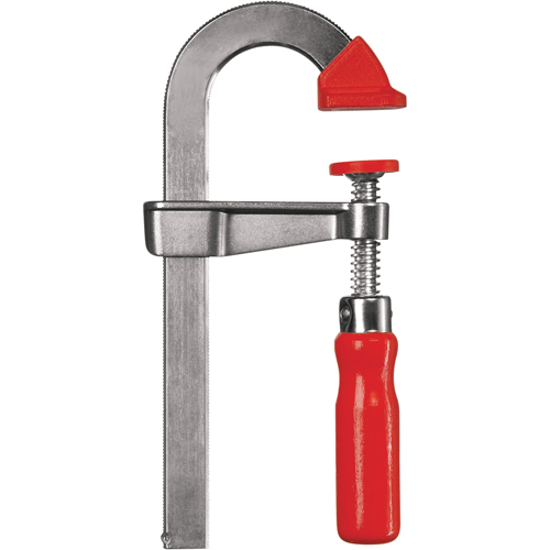 U Style Bar Clamps, 4" (102 mm) Capacity, 2" (51 mm) Throat Depth Fastek