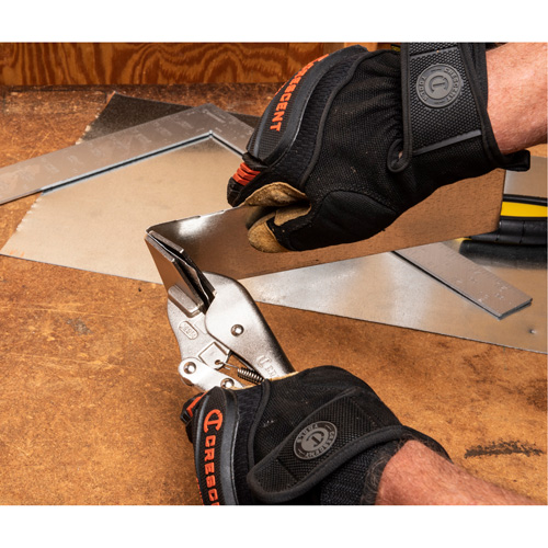 Pince-&eacute;tau pour feuille de m&eacute;tal, Longueur 8" Fastek