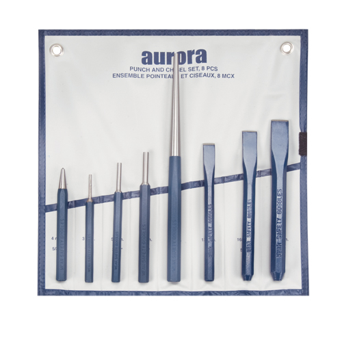 Punch and Chisel Set, 8 Pieces Fastek