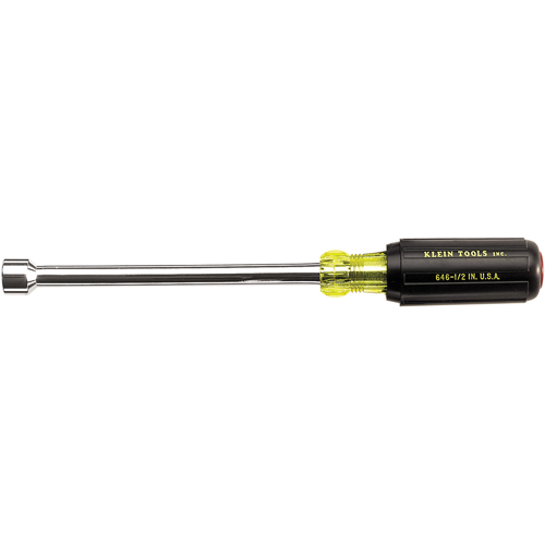 Nut Drivers- 6" Shafts, 3/8" Drive, 9-3/4" L, Magnetic Fastek