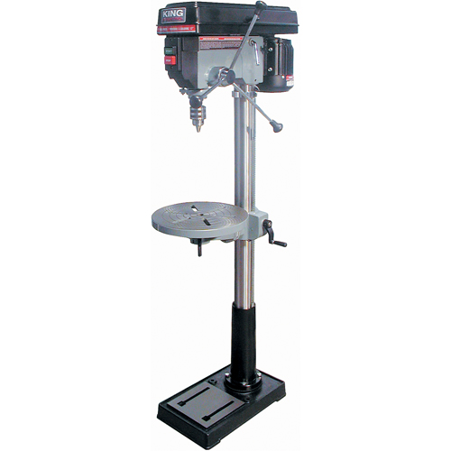Floor Drill Presses, 17", 5/8" Chuck, 3400 RPM Fastek