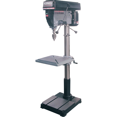 Floor Drill Presses, 22", 3/4" Chuck, 4200 RPM Fastek