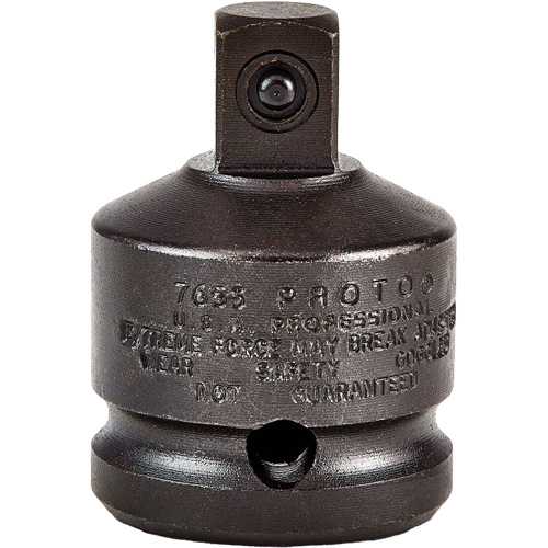 Adapter Socket, Impact, 3/4" Drive, 1/2" Socket, 2.0625" L Fastek