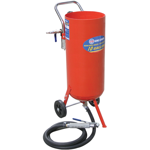 Machines de sablage &agrave; jet, 6-25 pi³/min, R&eacute;servoir de 8,3 gal. (10 gal. US) Fastek