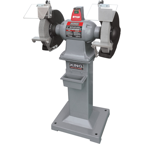 Heavy-Duty Bench Grinder With Floor Stand Fastek