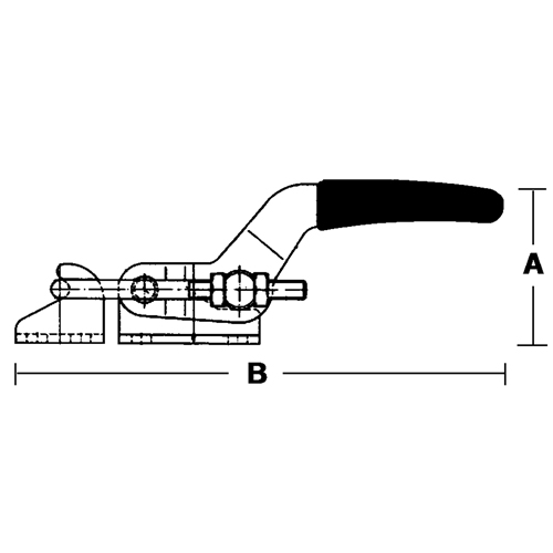 Latch Clamps - 300 Series, 360 lbs. Clamping Force Fastek