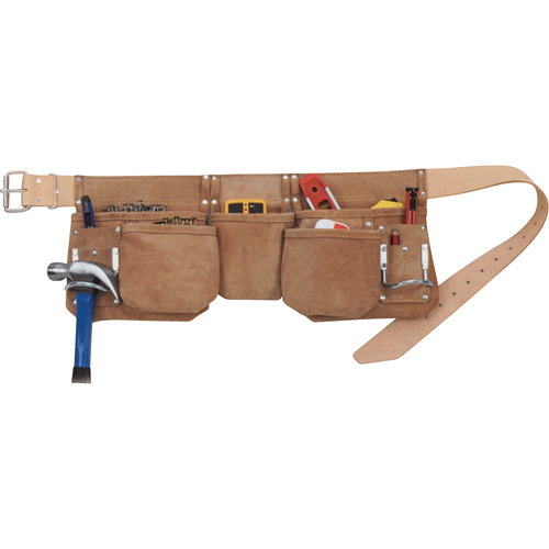 Journeyman Carpenter Aprons, Leather, Tan Fastek