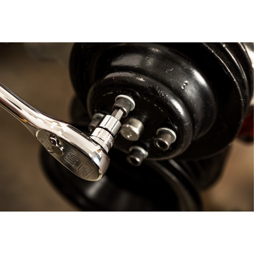 Jeu de douilles m&eacute;triques, Hexagonale, Prise 3/8", 12 mrcx Fastek